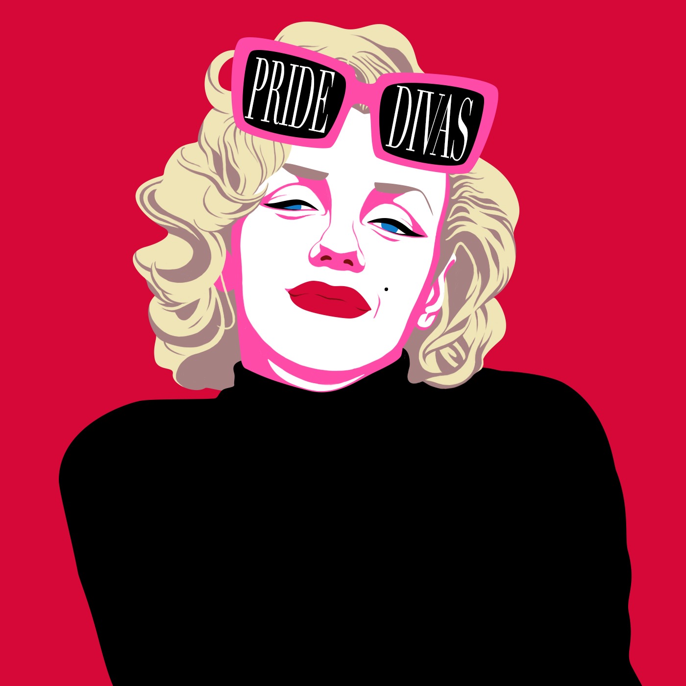 Pride Divas Podcast. Marilyn Monroe